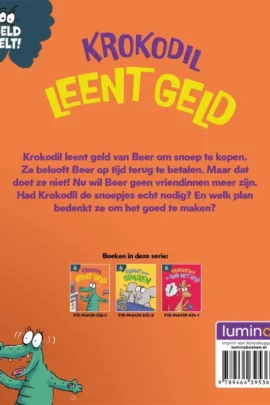 Alternative view of Krokodil leent geld