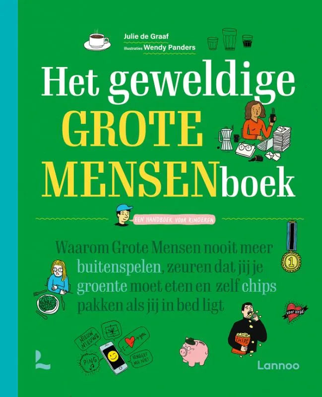 Het geweldige grote mensenboek | 9789401486040 Het geweldige grote mensenboek