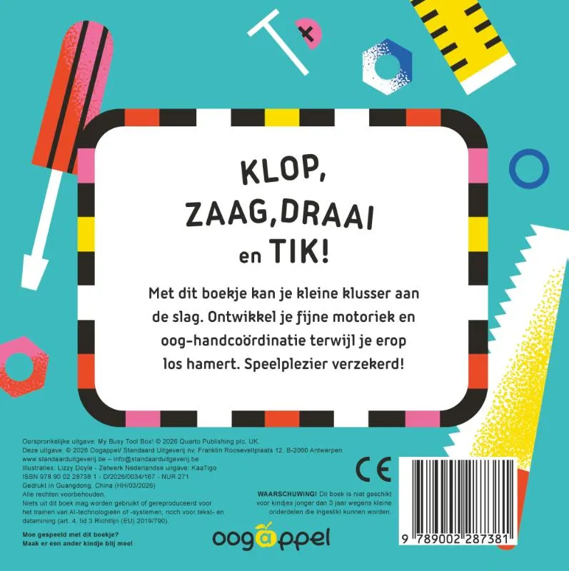 Mijn eerste gereedschapskist | 9789002287381 Mijn eerste gereedschapskist - Afbeelding 2