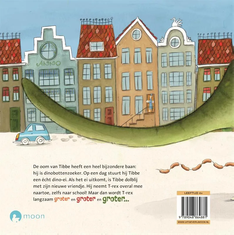 Een T-rex voor Tibbe | 9789048864881 Een T-rex voor Tibbe - Afbeelding 2