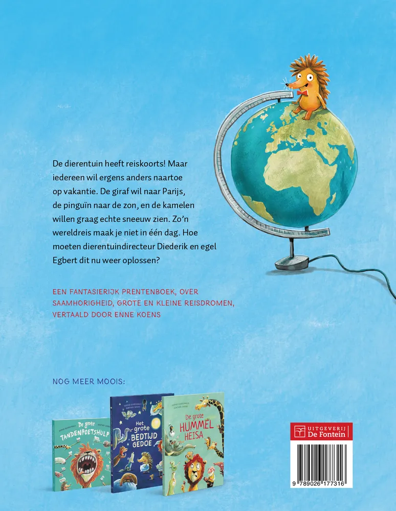 De grote wereldreis door de dierentuin | 9789026177316 De grote wereldreis door de dierentuin - Afbeelding 2