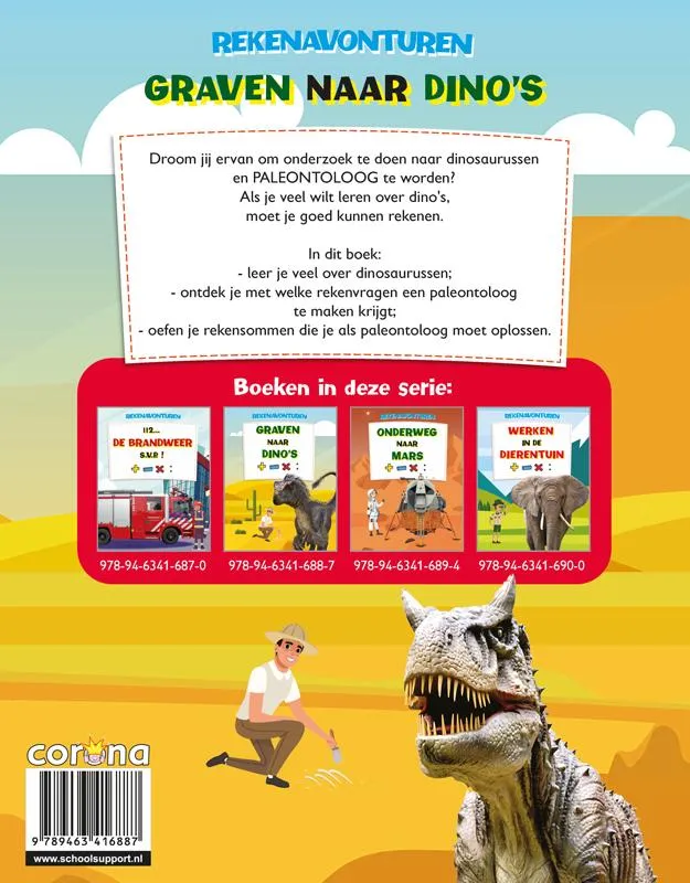 Graven naar dino's | 9789463416887 Graven naar dino's - Afbeelding 2