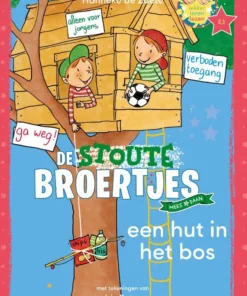 Een hut in het bos