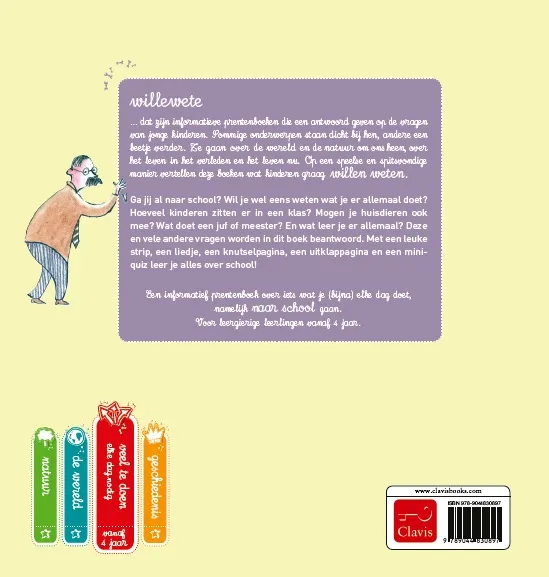 Naar school | 9789044830897 Naar school - Afbeelding 2