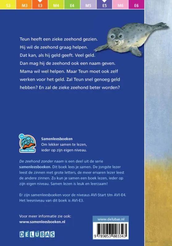 De zeehond zonder naam | 9789053003343 De zeehond zonder naam - Afbeelding 2