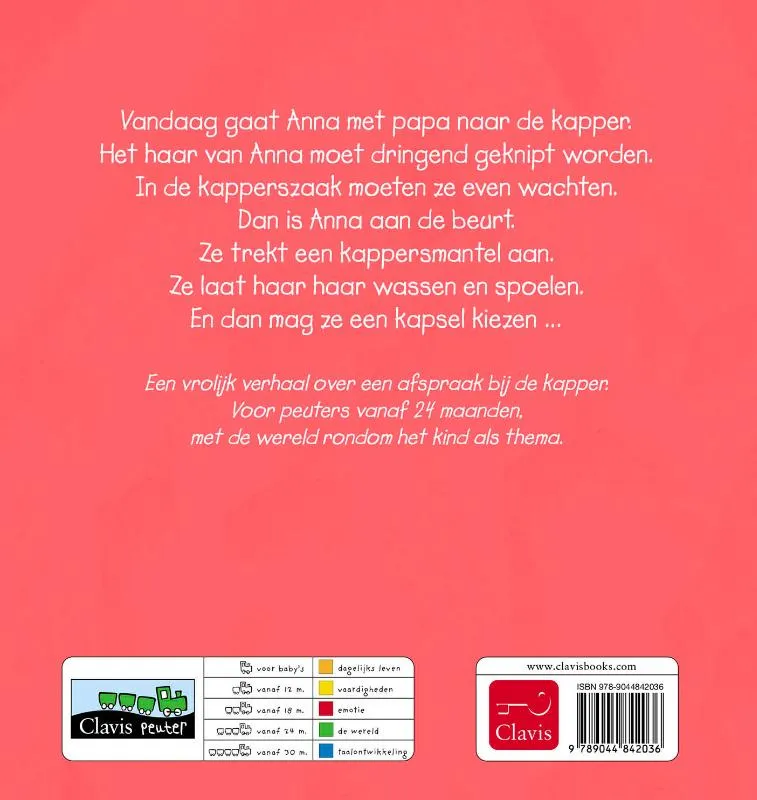 Anna bij de kapper | 9789044842036 Anna bij de kapper - Afbeelding 2