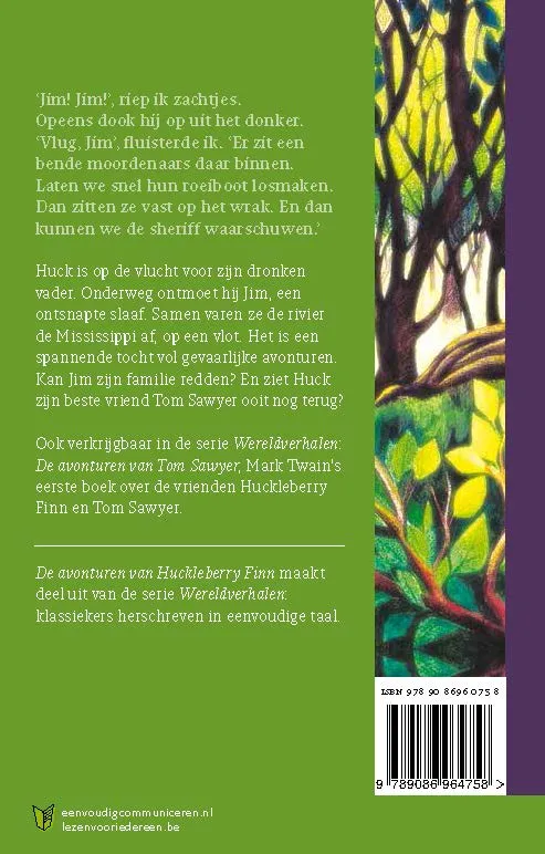 De avonturen van Huckleberry Finn | 9789086964758 De avonturen van Huckleberry Finn - Afbeelding 2