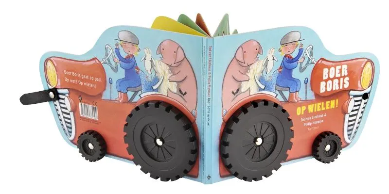 Boer Boris op wielen | 9789025775520 Boer Boris op wielen - Afbeelding 2