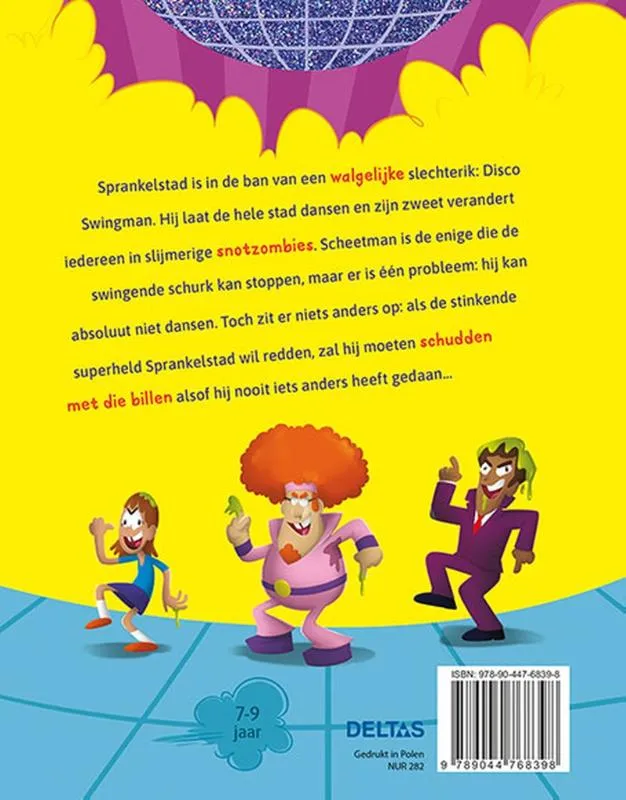 Scheetman lost het op! Slijmerige snotzombies | 9789044768398 Scheetman lost het op! Slijmerige snotzombies - Afbeelding 2