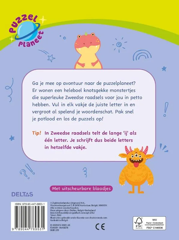 Superleuke zweedse raadsels 7-9 jaar | 9789044769531 Superleuke zweedse raadsels 7-9 jaar - Afbeelding 2