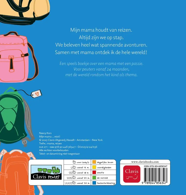 Mijn mama...reist! | 9789044856347 Mijn mama...reist! - Afbeelding 2