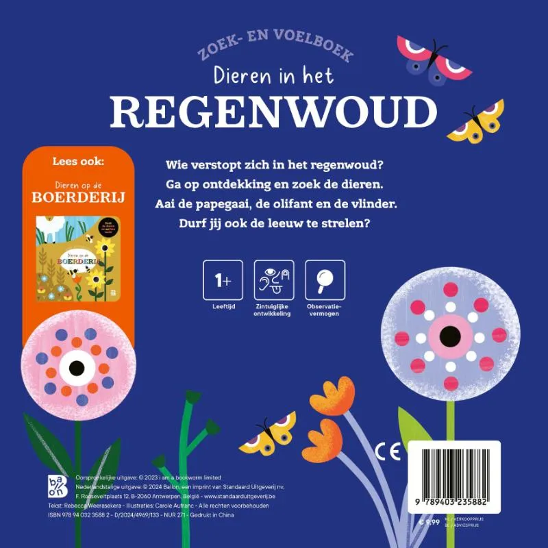 Dieren in het regenwoud | 9789403235882 Dieren in het regenwoud - Afbeelding 2