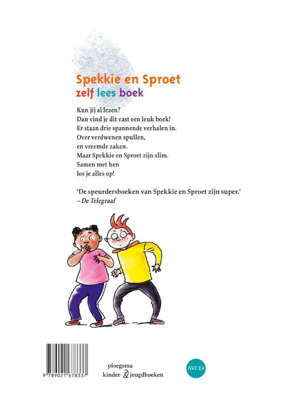 Spekkie en Sproet zelf lees boek | 9789021678337 Spekkie en Sproet zelf lees boek - Afbeelding 2