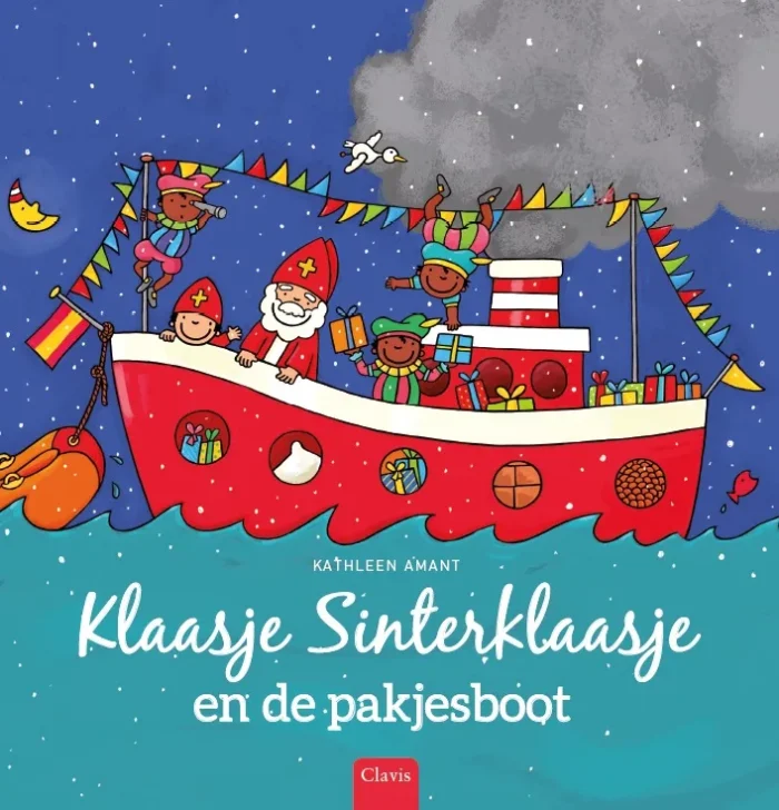 Klaasje Sinterklaasje en de pakjesboot