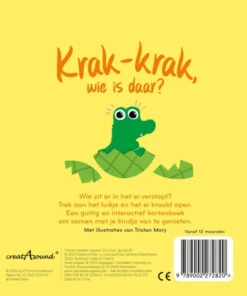 Krak-krak, wie is daar? | 9789002272820 Krak-krak, wie is daar? - Afbeelding 2