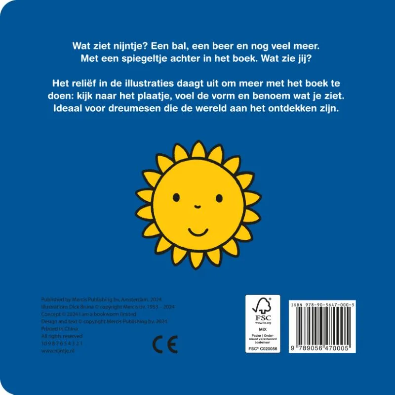 Wat ziet Nijntje? | 9789056470005 Wat ziet Nijntje? - Afbeelding 2