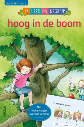 hoog in de boom
