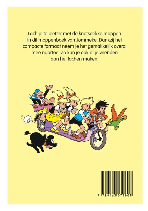 Jommekes knotsgekke moppenboek | 9789463079907 Jommekes knotsgekke moppenboek - Afbeelding 2