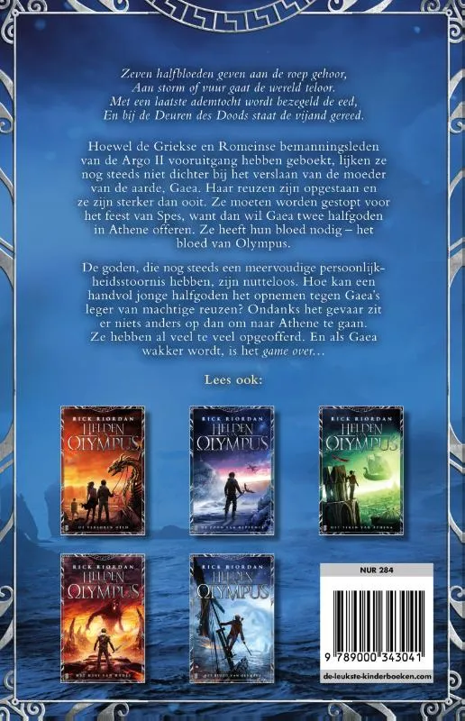 Het bloed van Olympus | 9789000343041 Het bloed van Olympus - Afbeelding 2