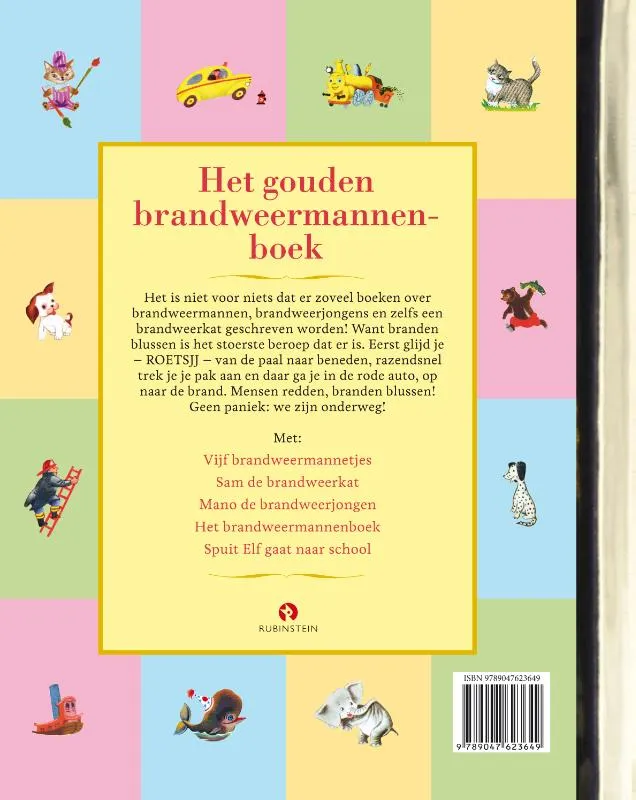 Het Gouden Brandweermannenboek | 9789047623649 Het Gouden Brandweermannenboek - Afbeelding 2