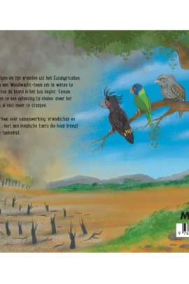 Alternative view of Brand in het bos