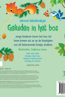 Alternative view of Geluidsboekje – Geluiden in het bos / druk 1