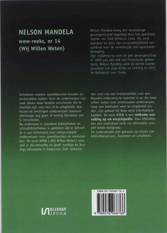 Nelson Mandela | 9789076968766 Nelson Mandela - Afbeelding 2