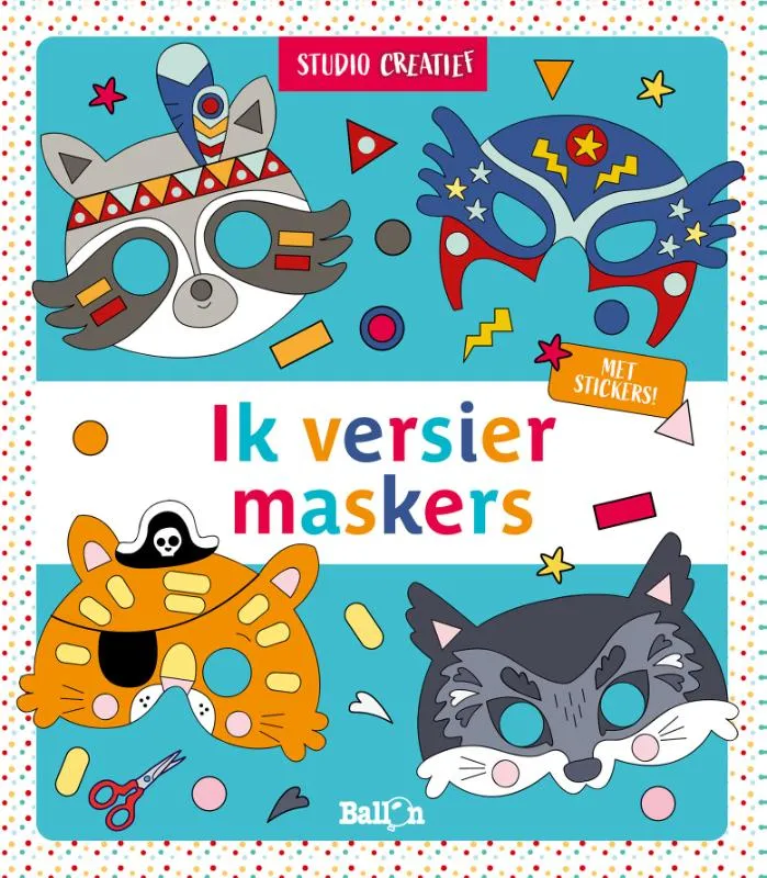 Ik versier maskers | 9789403215655 Ik versier maskers