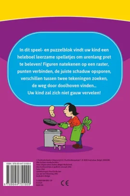 Alternative view of Leerrijk spelletjesblok 6-8 jaar