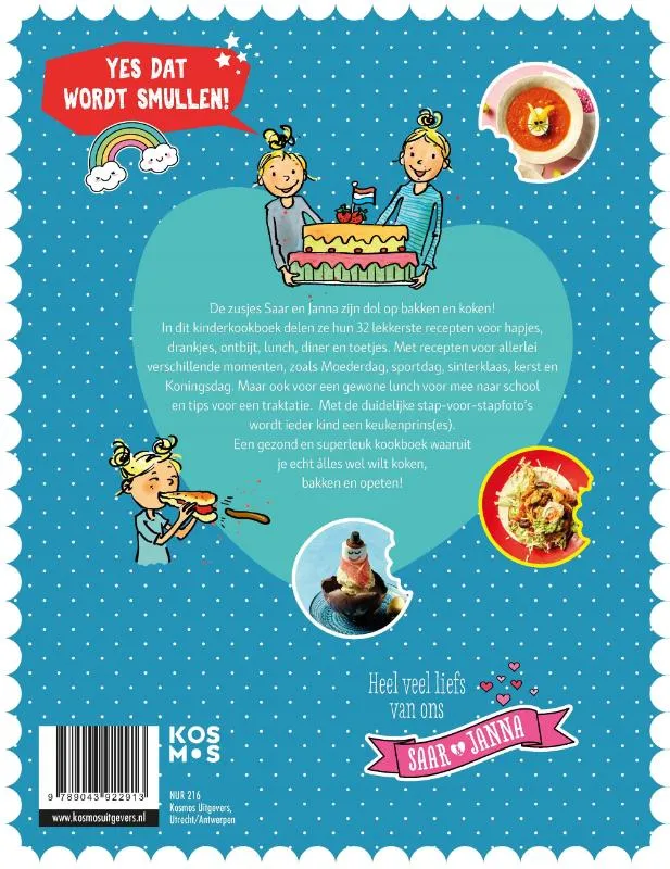 Het grote kook- en bakboek van de zoete zusjes | 9789043922913 Het grote kook- en bakboek van de zoete zusjes - Afbeelding 2