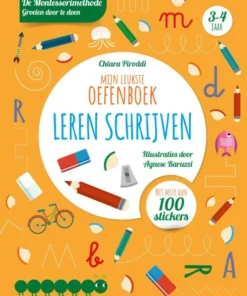 Mijn leukste oefenboek leren schrijven - Met meer dan 100 stickers