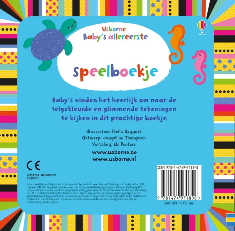 Baby's allereerste glitter speelboekje | 9781474971898 Baby's allereerste glitter speelboekje - Afbeelding 2