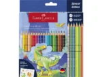 Kleurpotloden grip aquarell 18+6 kleuren Dino | 4005401250135