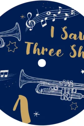 Vintage platenspeler Kerst | 4050003723310