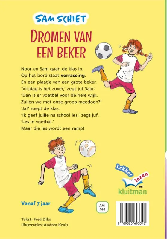 Sam schiet. Dromen van een beker | 9789020693348 Sam schiet. Dromen van een beker - Afbeelding 2