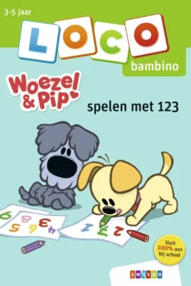 Loco bambino Woezel & Pip spelen met 123