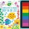 Stempelen met je vingers Diep in de zee | 9781474970983