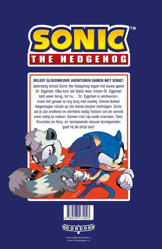 Sonic the Hedgehog tegen het robotleger | 9789493474093 Sonic the Hedgehog tegen het robotleger - Afbeelding 2