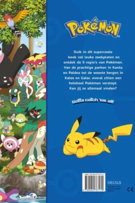 Pokémon het leukste kijk- en zoekboek van Kanto tot Paldea | 9789044767179