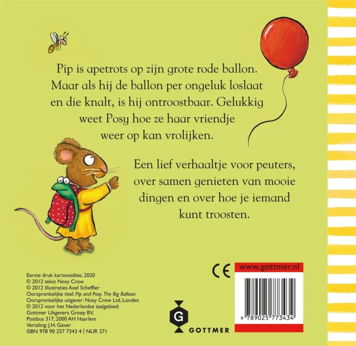 Pip en Posy en de grote ballon - Afbeelding 2