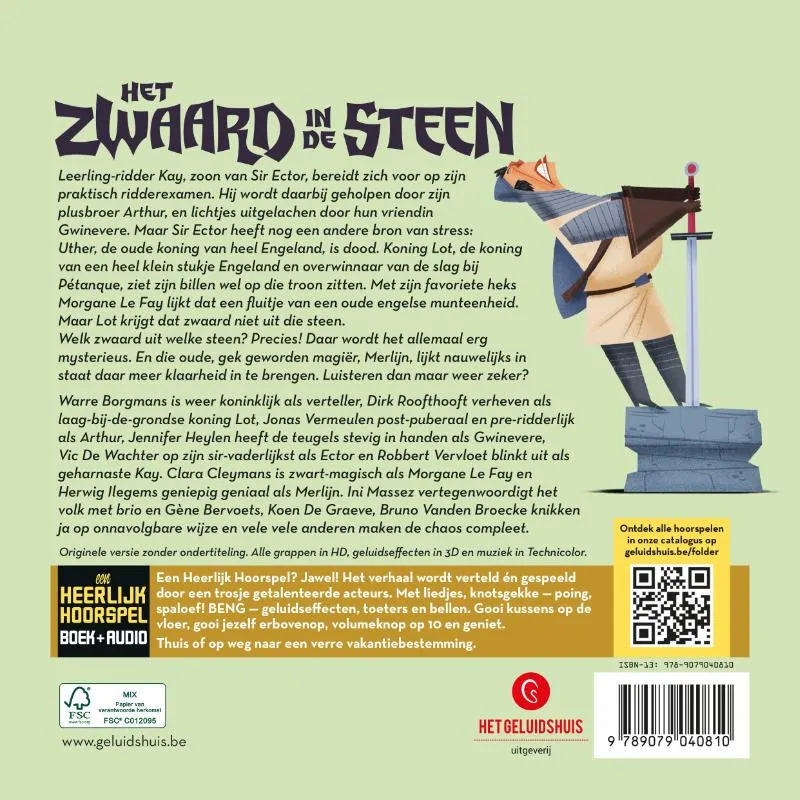 Het Zwaard in de Steen | 9789079040810 Het Zwaard in de Steen - Afbeelding 2