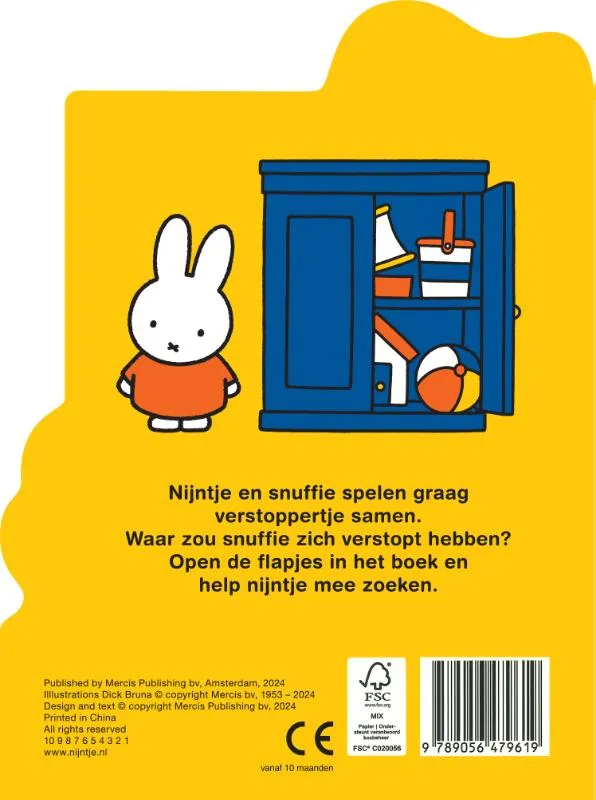 Nijntje zoekt Snuffie | 9789056479619 Nijntje zoekt Snuffie - Afbeelding 2