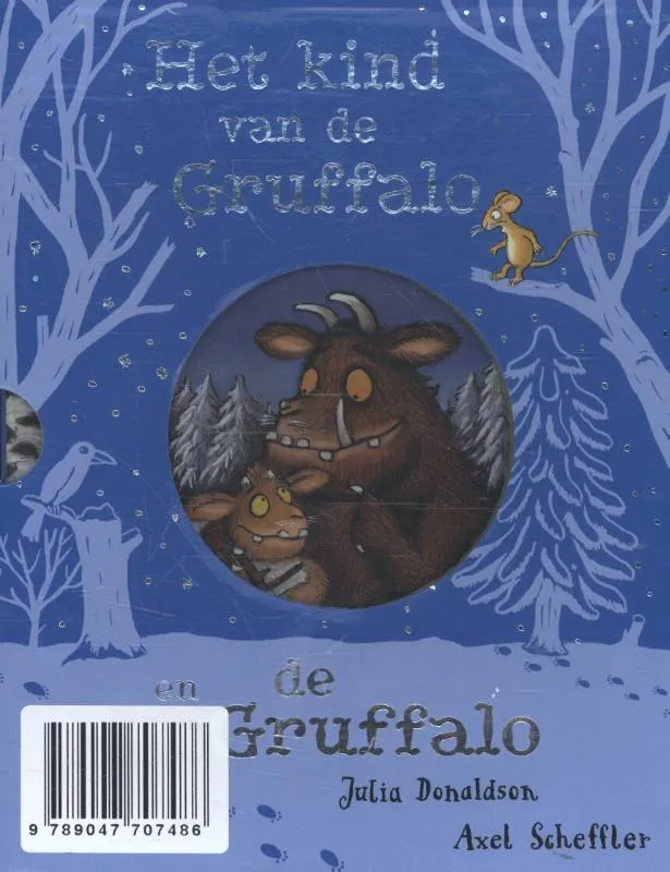 De Gruffalo / Het kind van de Gruffalo kartonboekjes in cassette | 9789047707486 De Gruffalo / Het kind van de Gruffalo kartonboekjes in cassette - Afbeelding 2