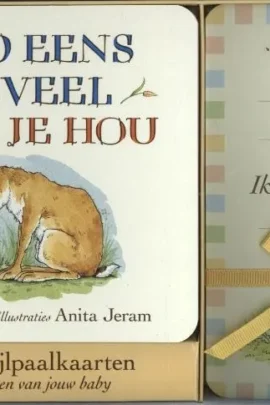 Raad eens hoeveel ik van je hou Boek & Mijlpaalkaarten