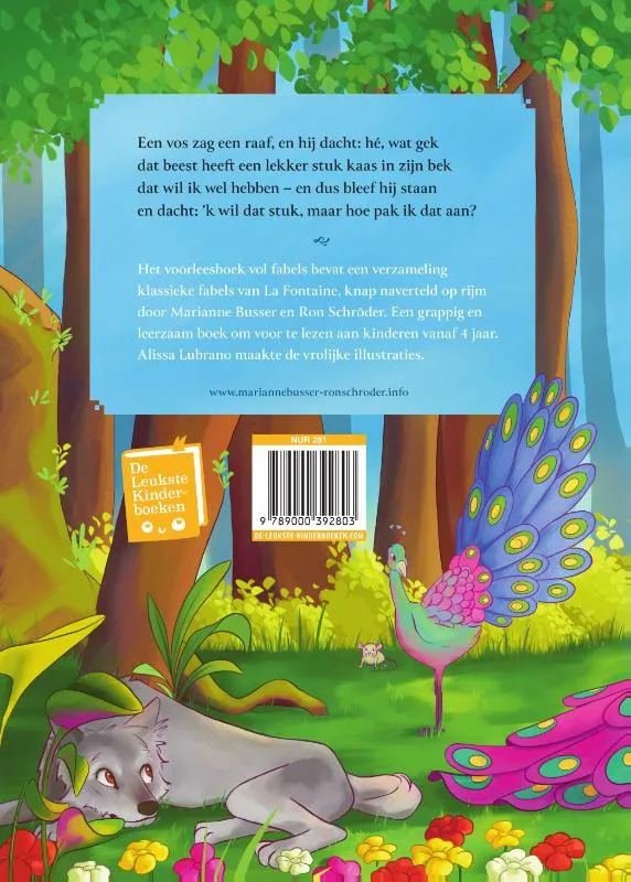 Het voorleesboek vol fabels | 9789000392803 Het voorleesboek vol fabels - Afbeelding 2