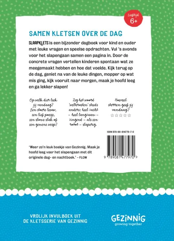 Slaapklets! | 9789081477970 Slaapklets! - Afbeelding 2