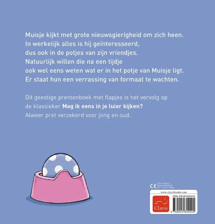 Mag ik eens in je potje kijken? Boek + knuffel - Afbeelding 2