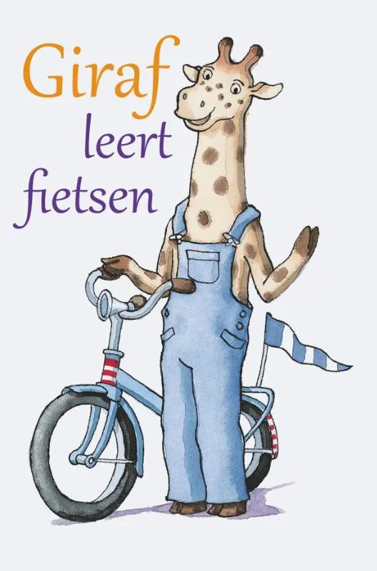 Giraf leert fietsen | 9789081303279 Giraf leert fietsen - Afbeelding 2