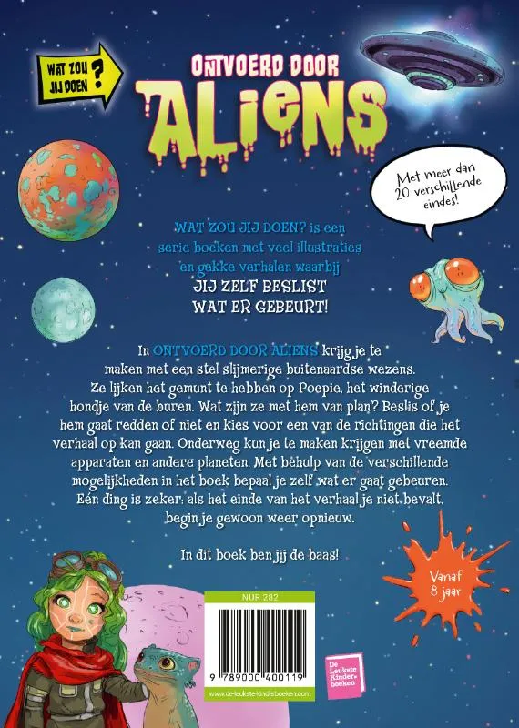 Ontvoerd door aliens | 9789000400119 Ontvoerd door aliens - Afbeelding 2