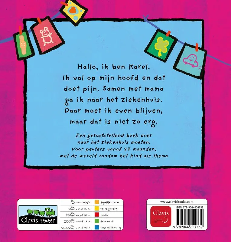 Karel in het ziekenhuis | 9789044854732 Karel in het ziekenhuis - Afbeelding 2